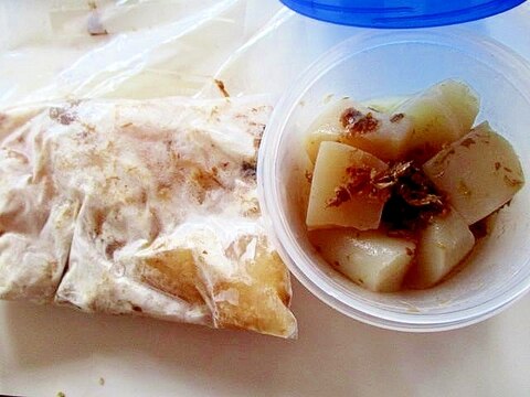 緊急事態宣言用備蓄 冷凍保存食 こんにゃくかつお レシピ 作り方 By サクラノカタライ 楽天レシピ 緊急事態宣言用備蓄 冷凍保存食 こんにゃくかつお レシピ 作り方 By サクラノカタライ 楽天レシピ